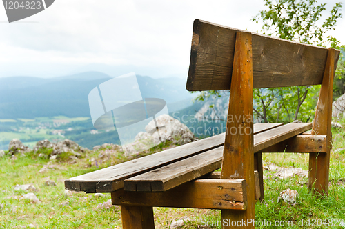 Image of Picnic area in mountains 