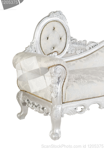 Image of silver sofa 