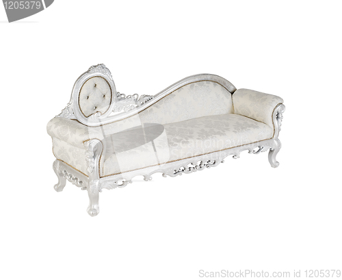 Image of silver sofa 