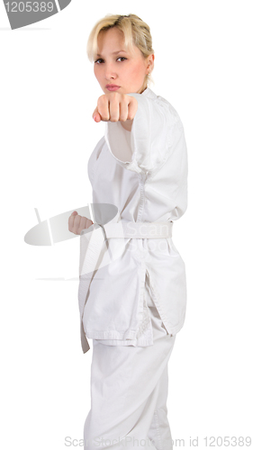 Image of Karate girl.