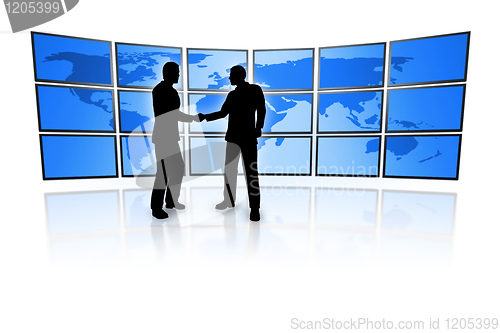 Image of television wall