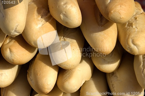 Image of Fresh crusty white bread