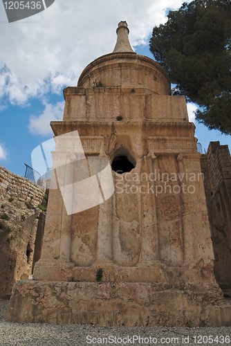 Image of Ancient Tomb of Absalom in Jerusalem