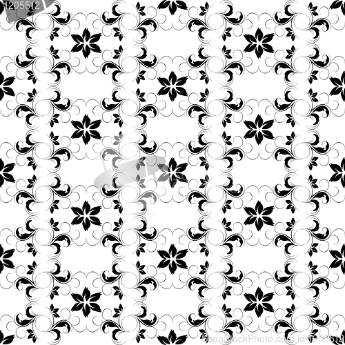 Image of Seamless floral pattern