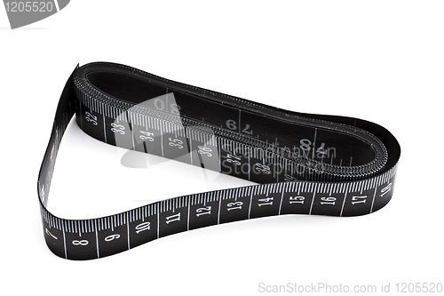 Image of Black tape measure 