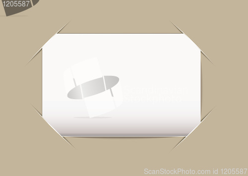 Image of Business card blank