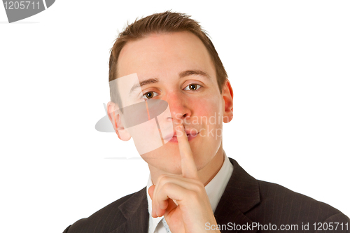 Image of Silence businessman