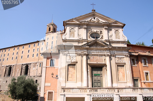 Image of Mamertine prison in Rome, Italy 