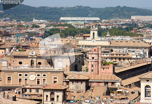 Image of View of panorama Rome, Italy