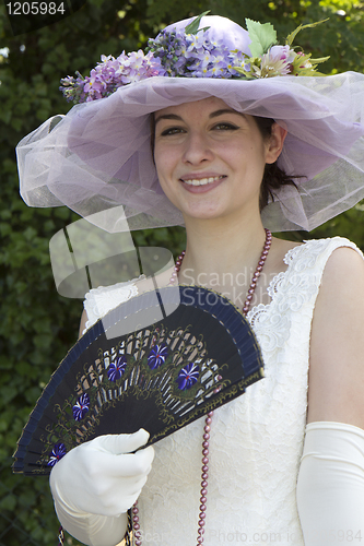 Image of Portrait with hat