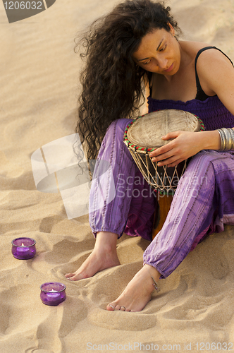 Image of Djembe player