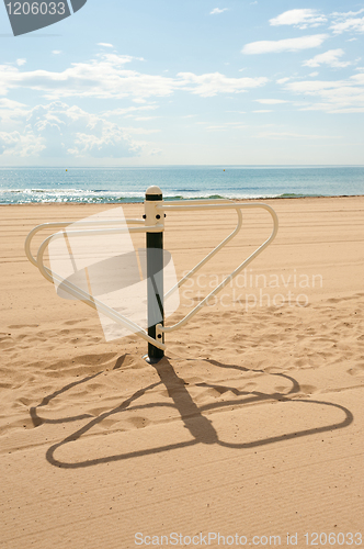 Image of Fitness machine outdoors