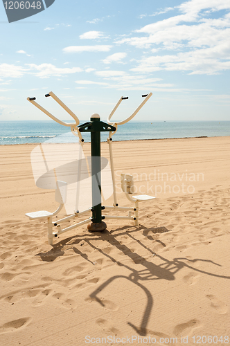 Image of Fitness machine outdoors
