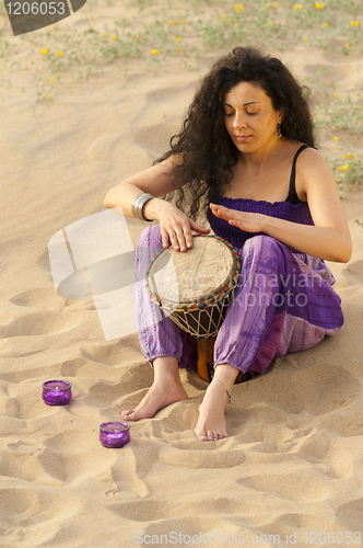 Image of Djembe player