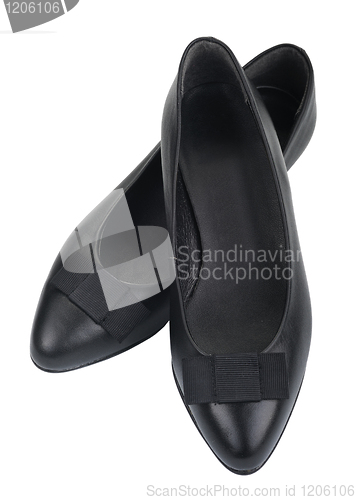 Image of Black women's shoes, isolated
