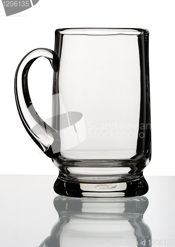 Image of Glass mug for beer, isolated