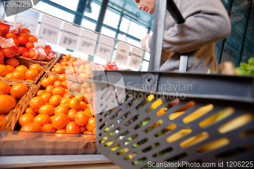 Image of Man in Supermarket