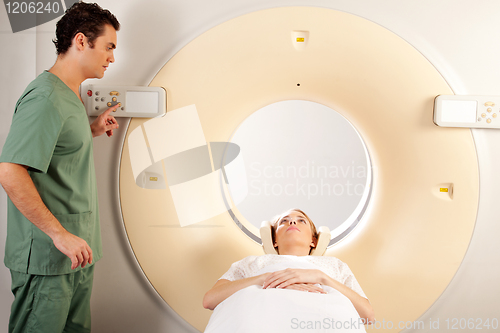 Image of CT Scan Technician