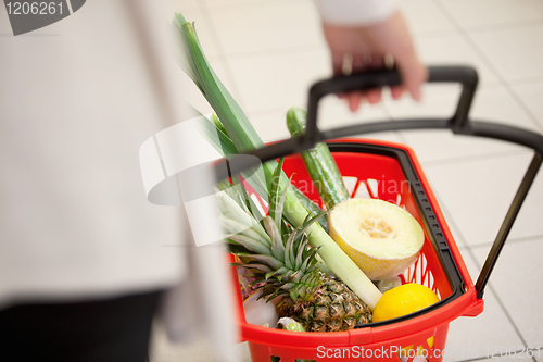 Image of Supermarket Basket Detail