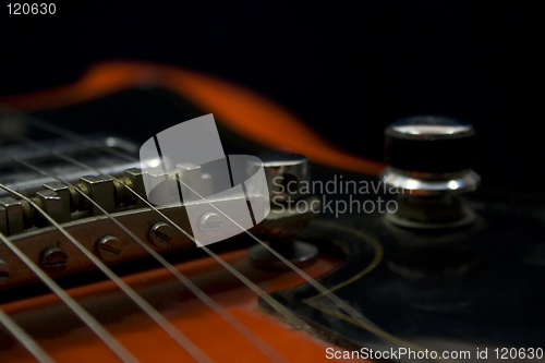 Image of Red electric guitar II