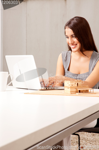 Image of Architect with Computer