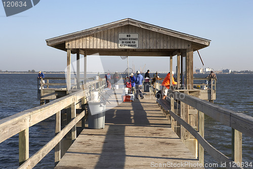 Image of view along the pier