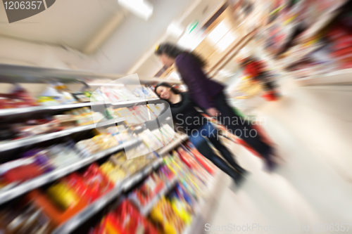 Image of Busy Stress Supermarket