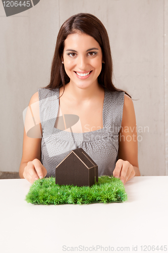 Image of Happy House Woman