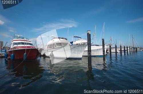 Image of boats in a marina