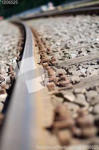 Image of rail tracks