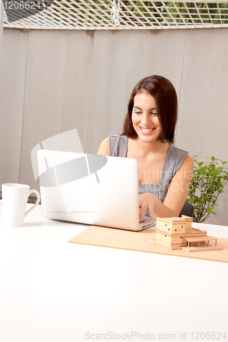 Image of Architect using Computer