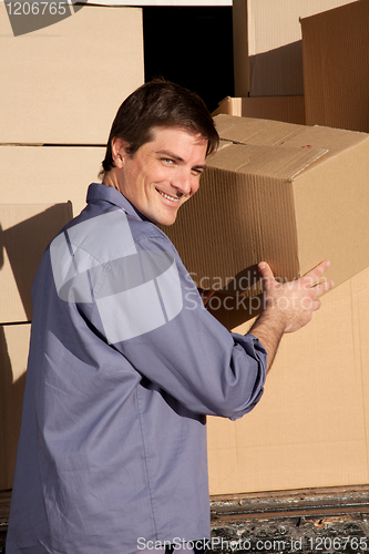 Image of Moving Cardboard Boxes