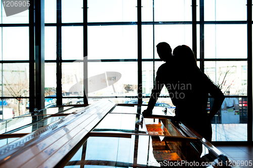 Image of Grocery Store Silhouette