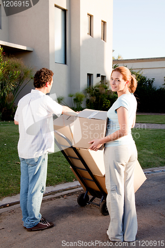 Image of Moving Couple