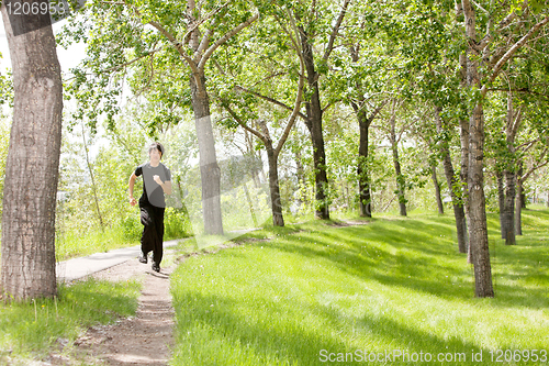 Image of Man jogging
