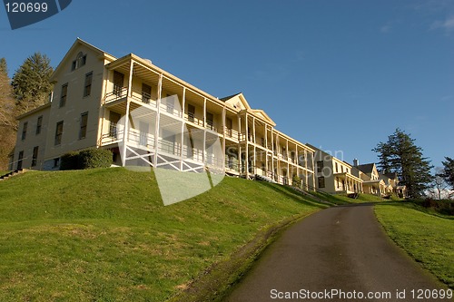 Image of Barracks, Fort Columbia