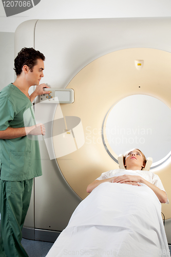 Image of CT Scan Technician