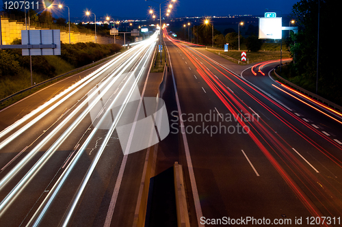Image of Traffic in Night