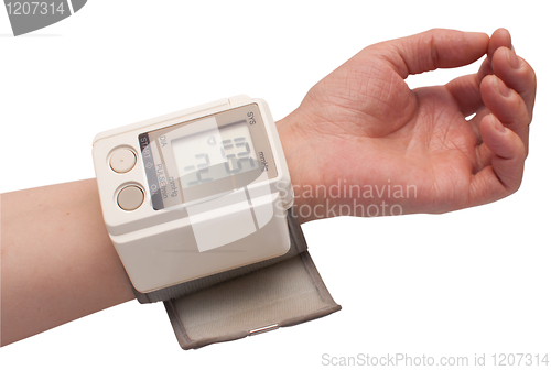 Image of Measuring the Blood Pressure