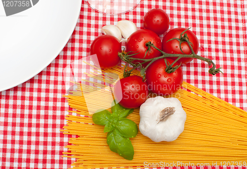 Image of Spaghetti - ingredients
