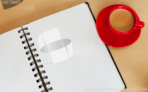 Image of Coffee and Diary
