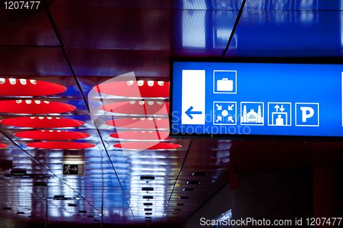 Image of Pictograms at Railway Station