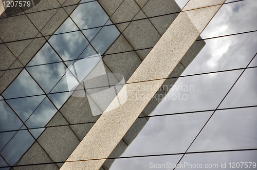Image of sky reflection