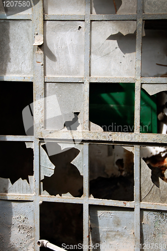 Image of broken windows