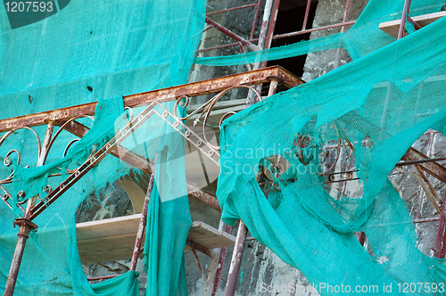 Image of debris netting