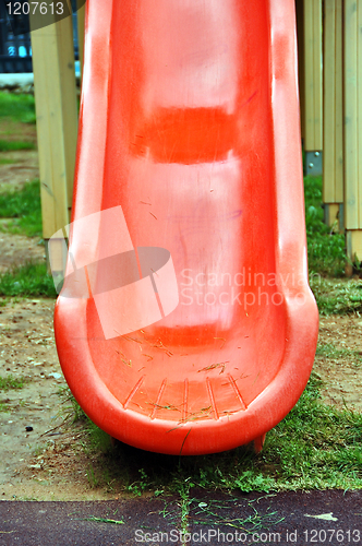 Image of red slide