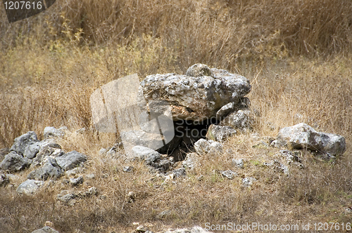 Image of ancient stone well