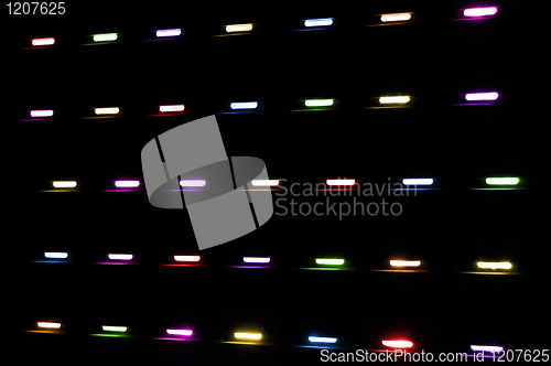 Image of lights pattern