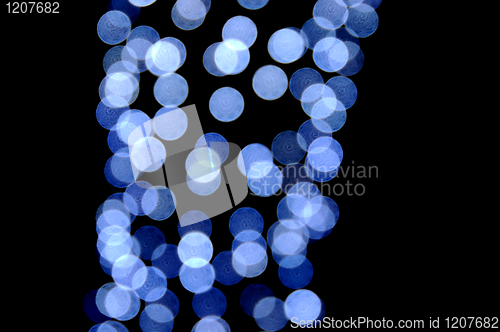 Image of blue light