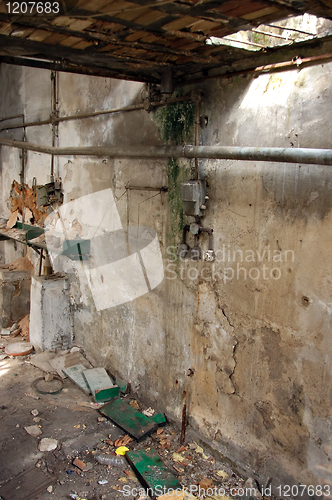 Image of factory ruins